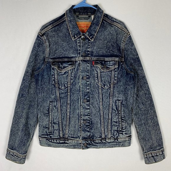 Jean Jacket Woodlake Homme – Taille M, Bleu, Denim, Occasion Très Bon état